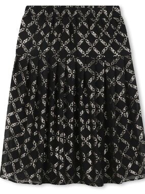 Michael Kors chain logo skirt